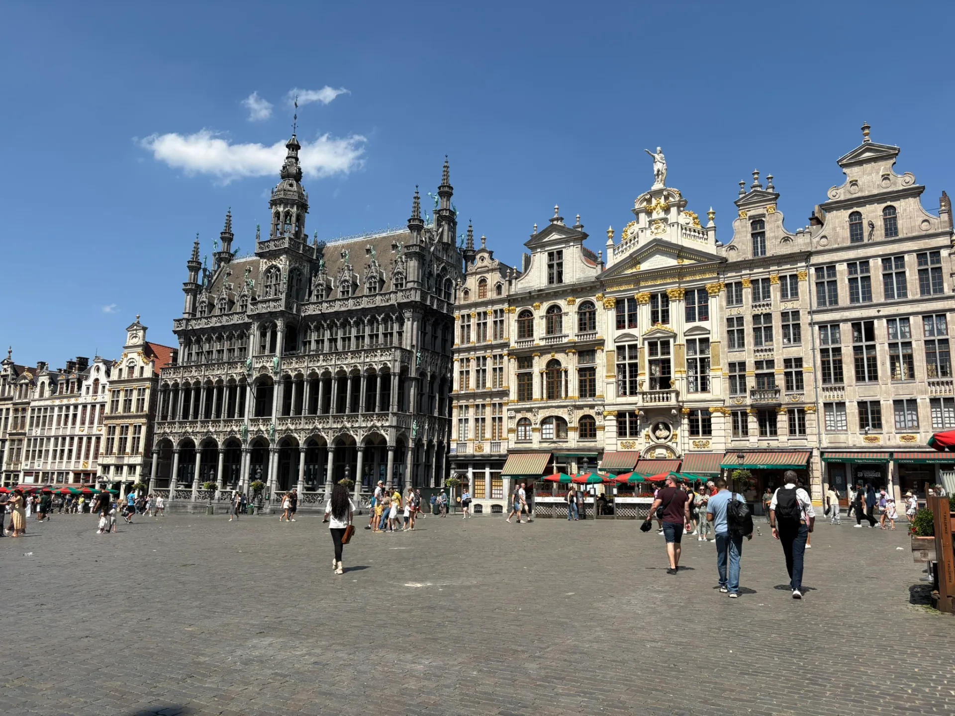 Vue d'ensemble de la Grande Place de Bruxelles