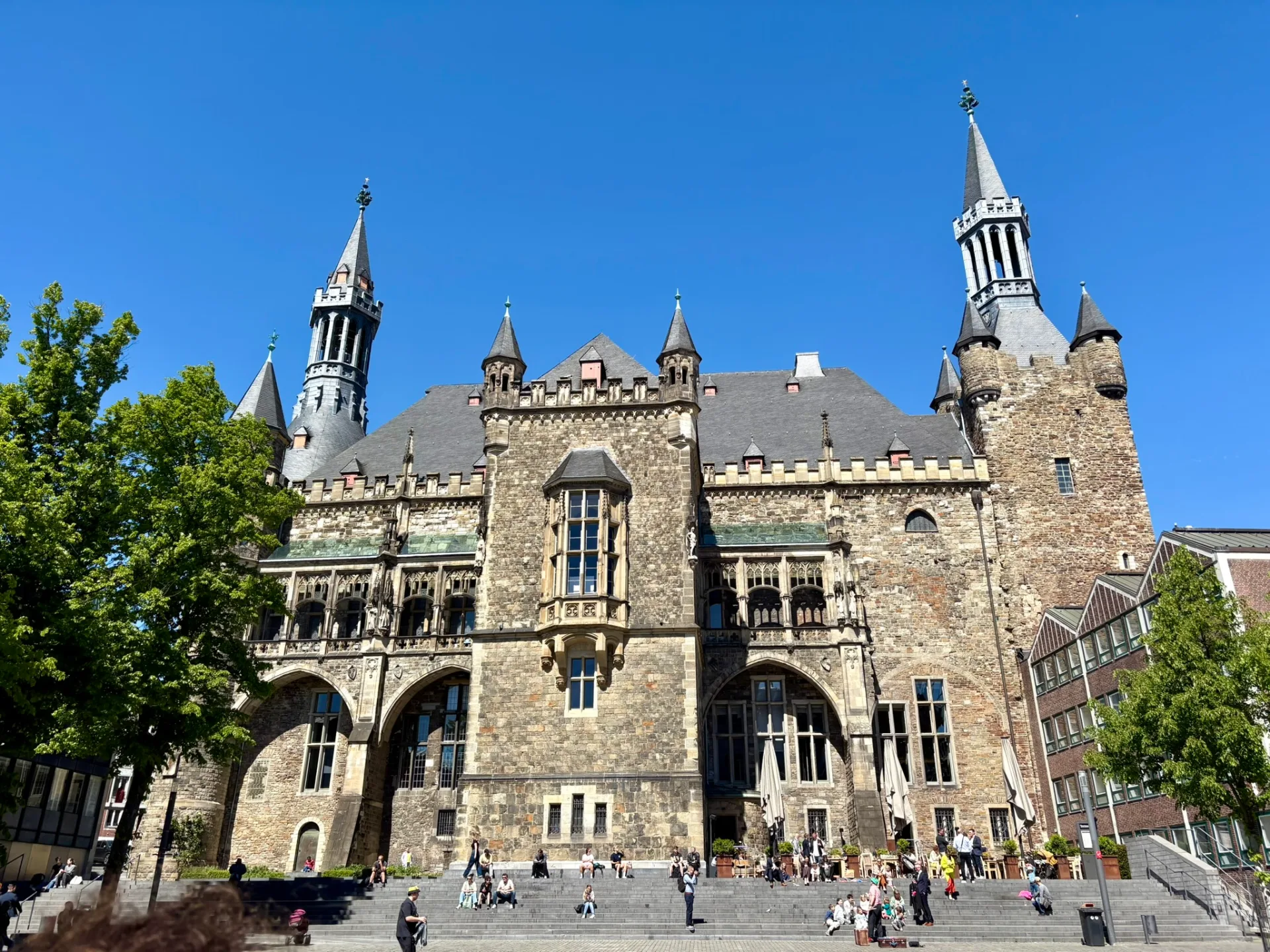L'hôtel de ville d'Aix-la-Chapelle