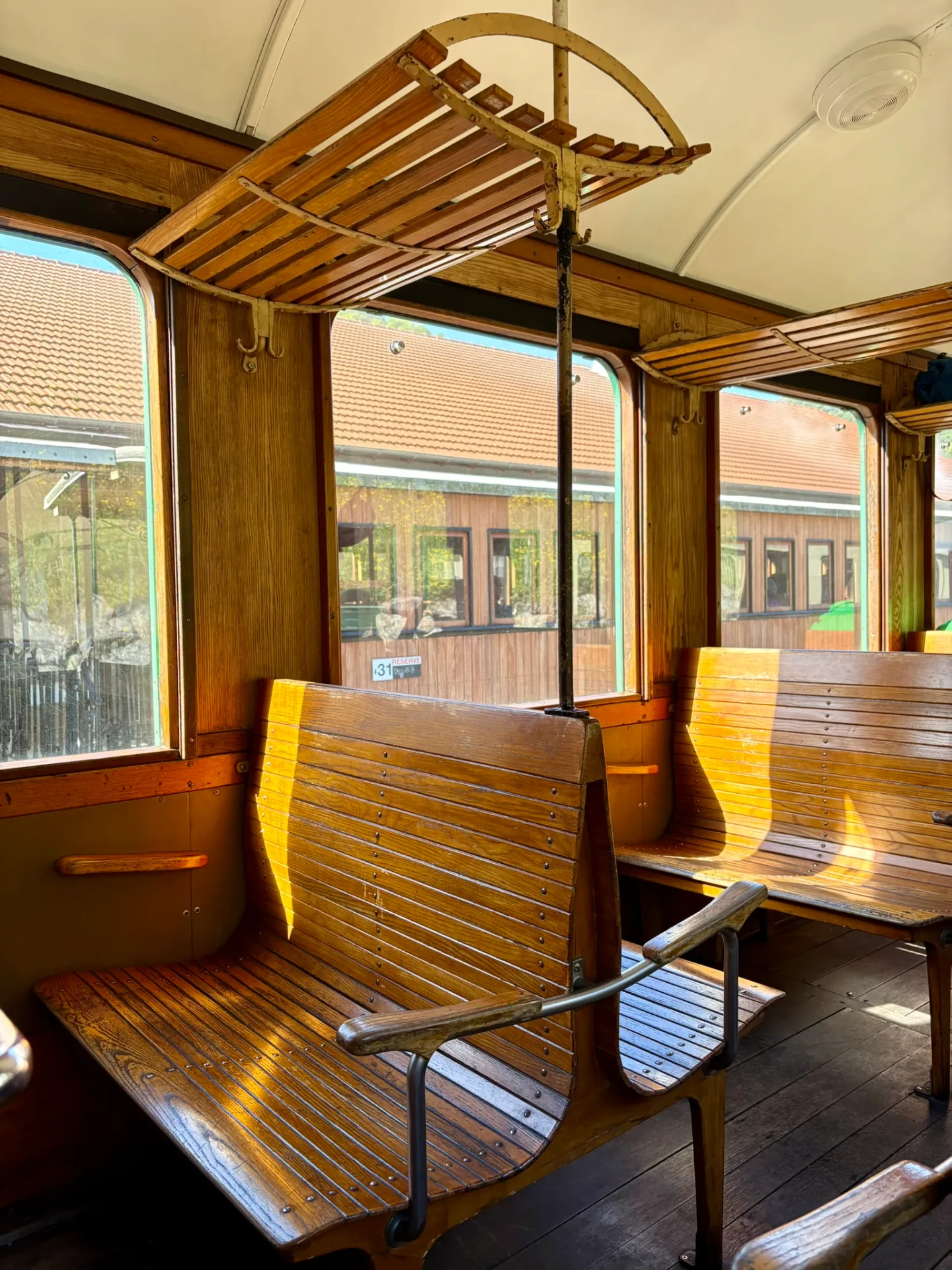 Wagon du train à vapeur de l'Ardèche
