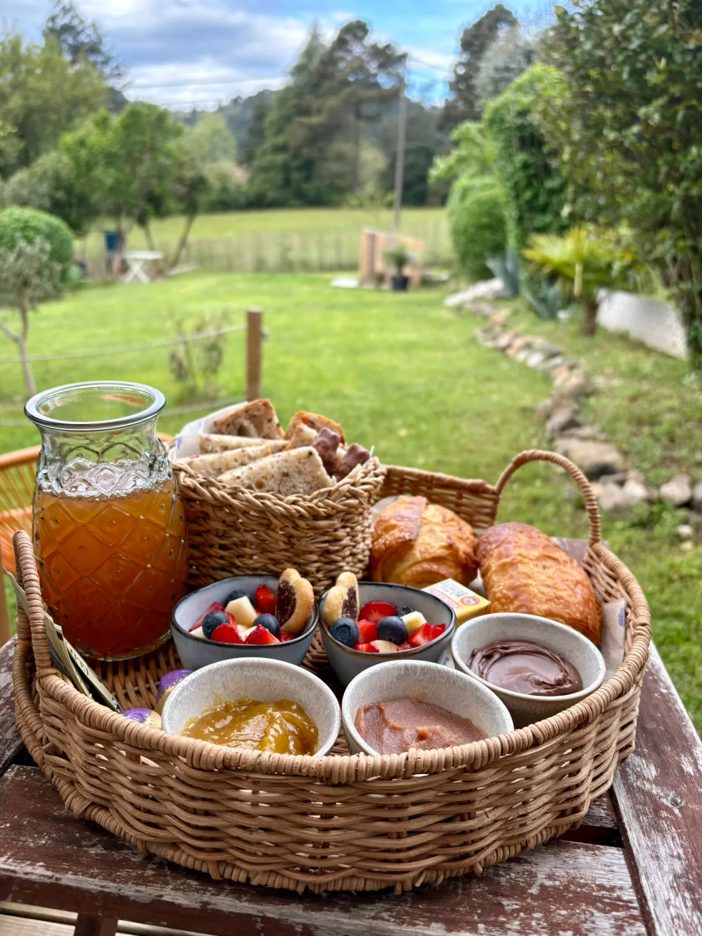 Petit déjeuner des lodge de Praly