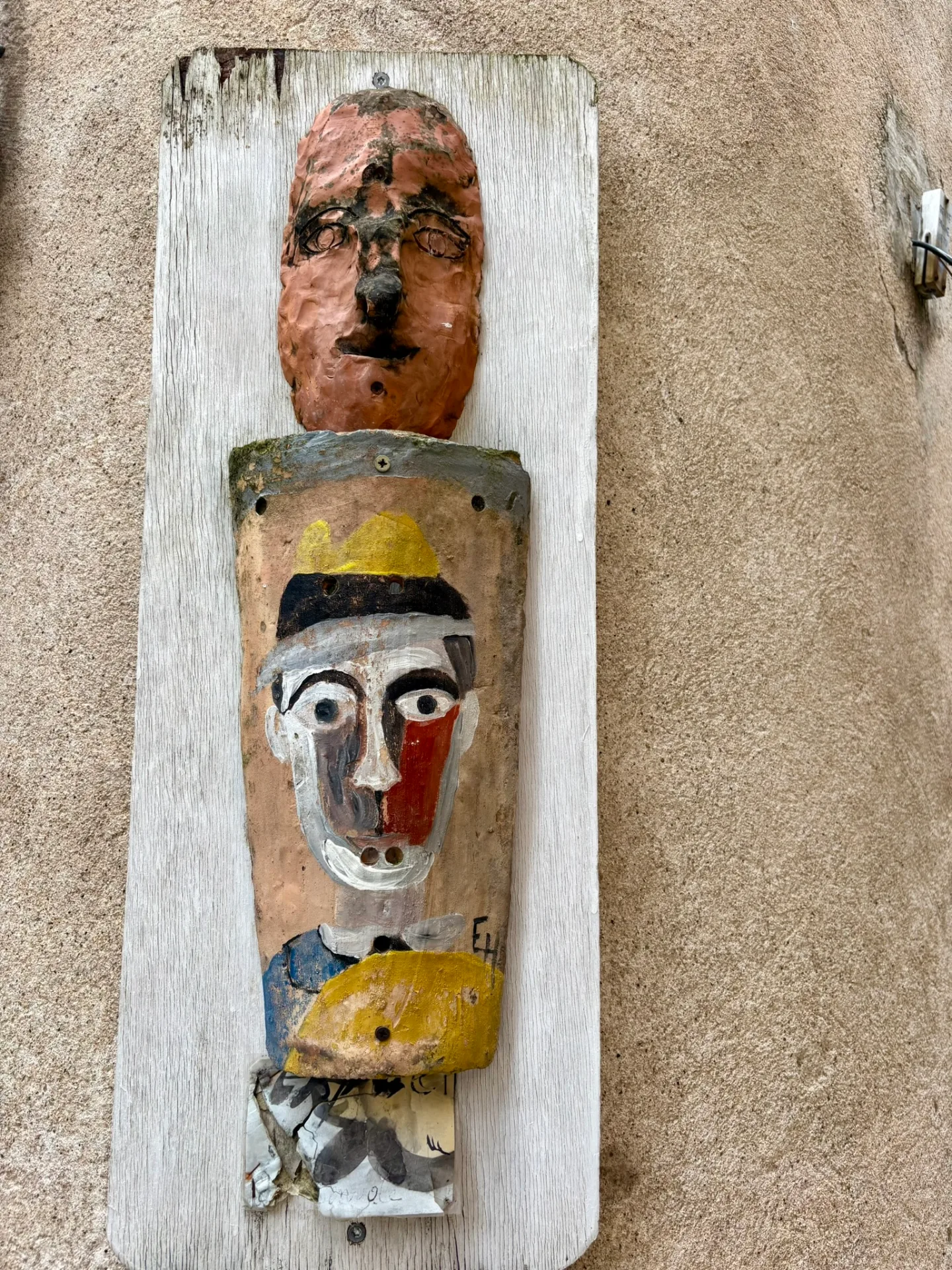 Oeuvre dans les rues de Beauchastel