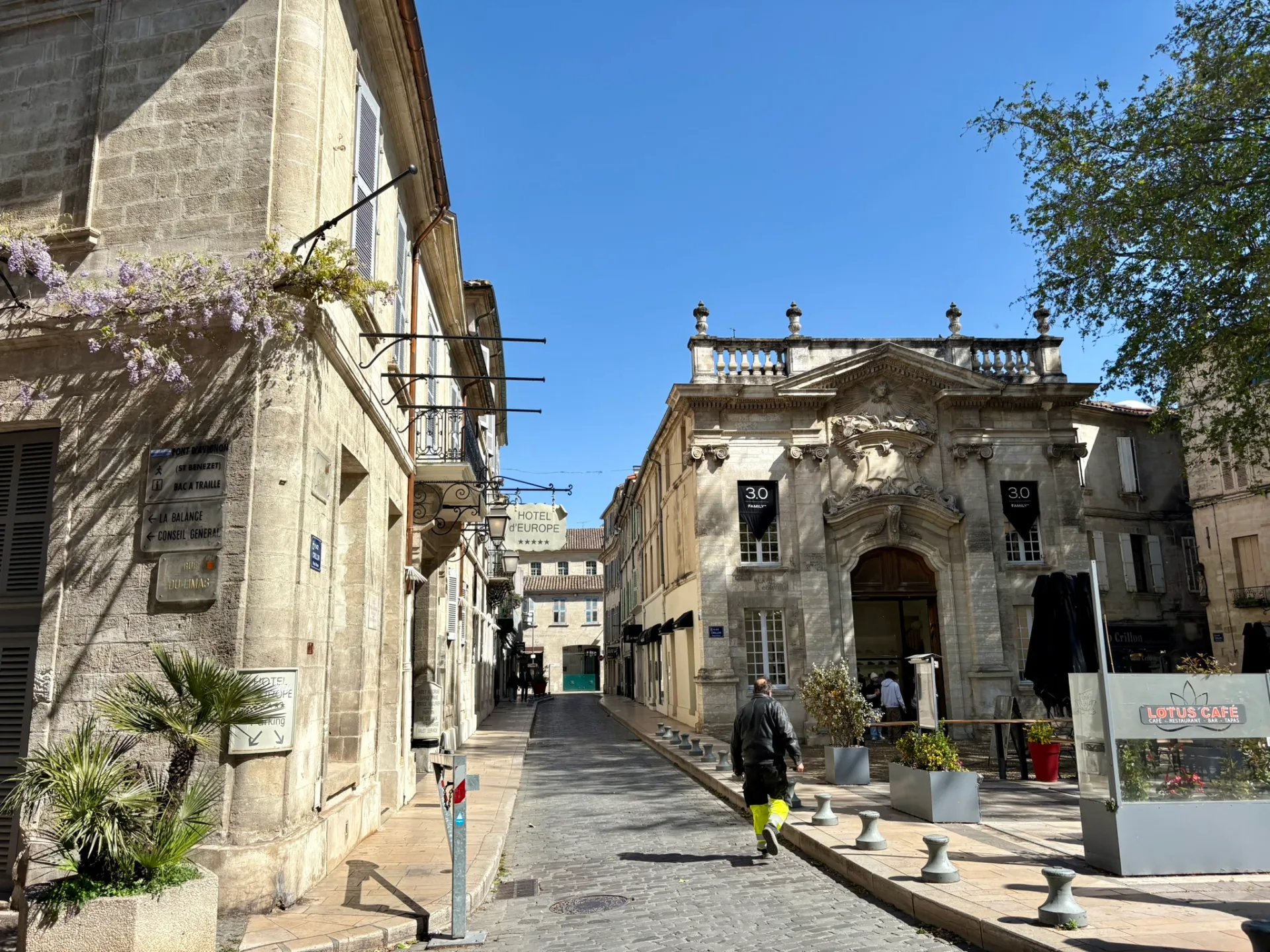 Les ruelles d'Avignon