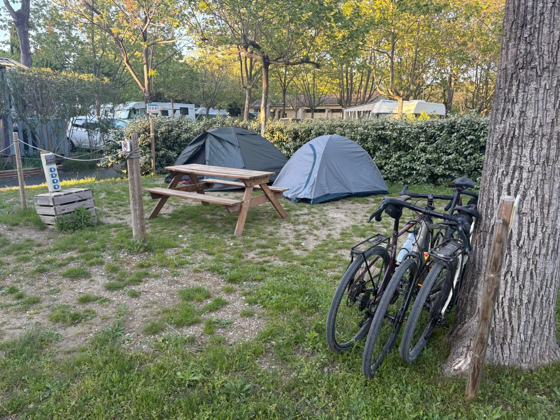 Le camping de la Petite Motte à La Grande Motte